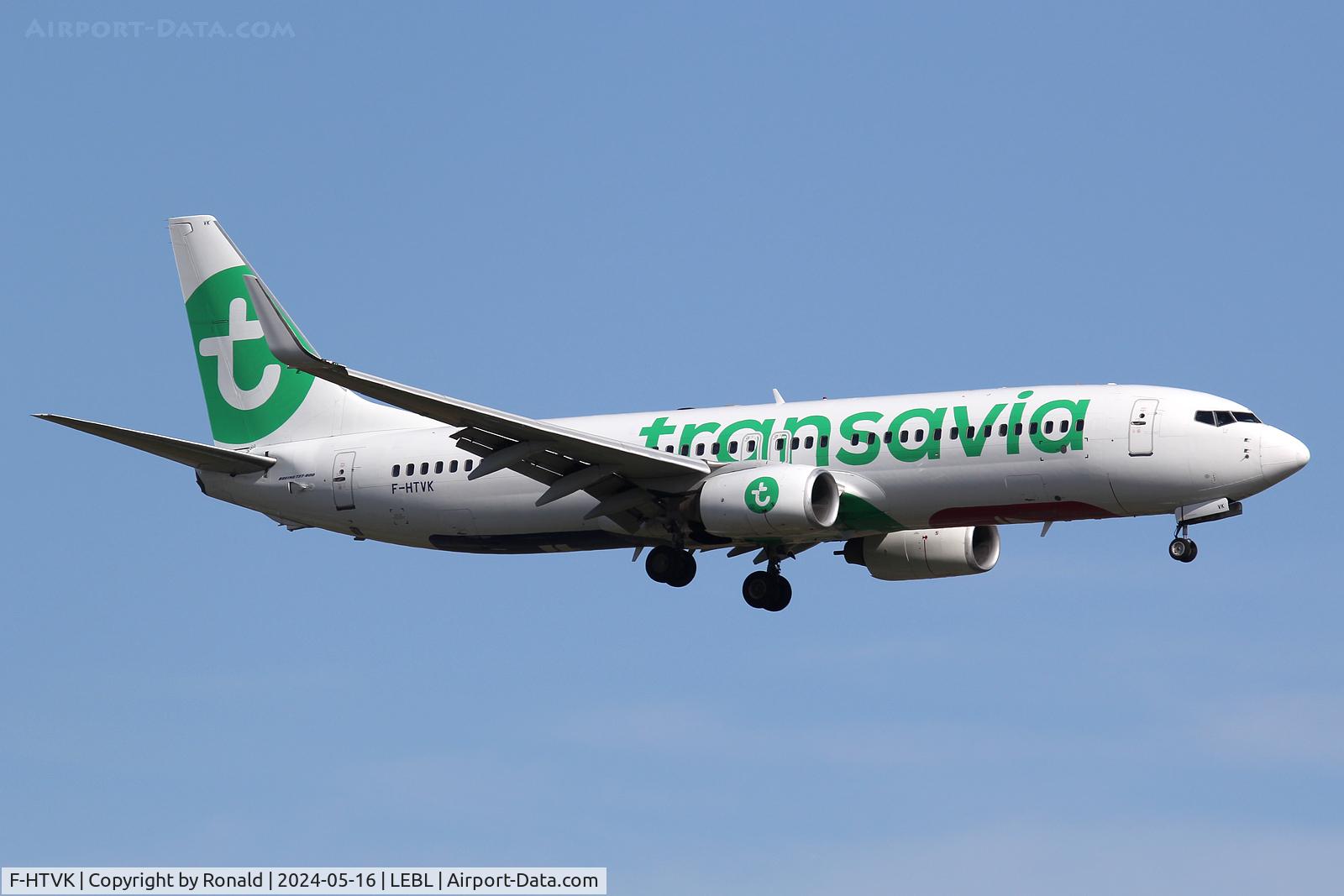 F-HTVK, 2008 Boeing 737-84P C/N 2570, at bcn