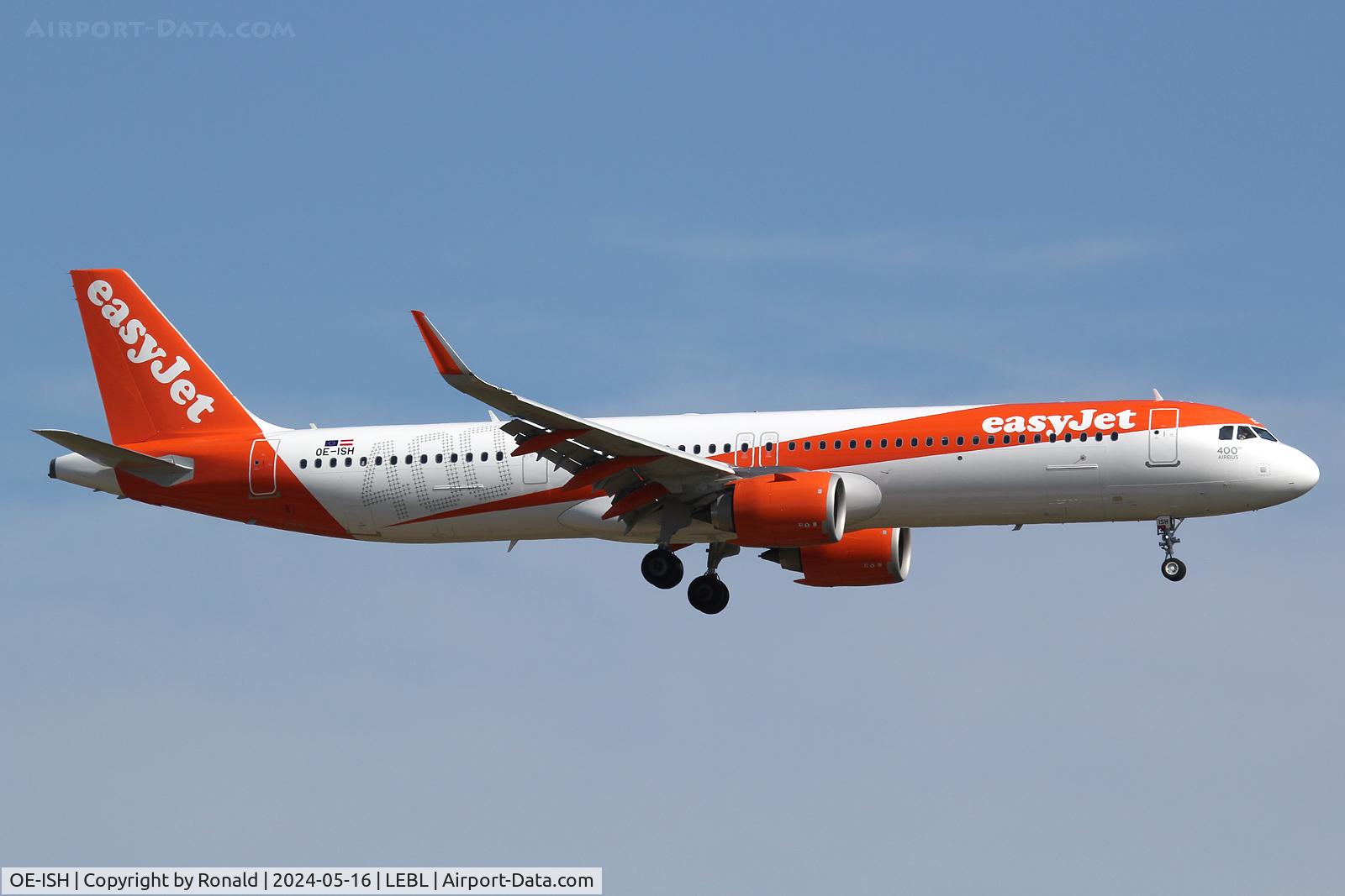 OE-ISH, Airbus A321-251NX C/N 11810, at bcn
