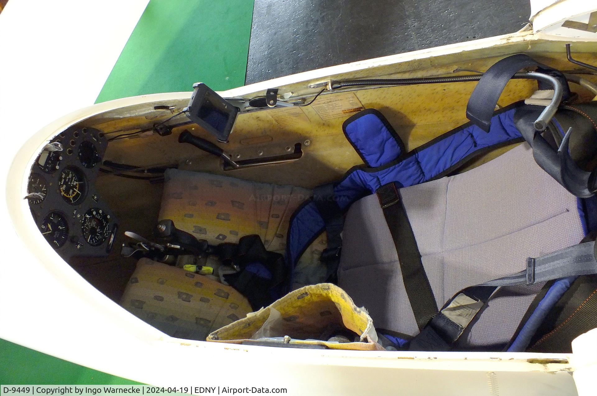 D-9449, 1974 Glasflugel H-201B Standard Libelle C/N 594, Glasflügel H-201B Standard Libelle at the AERO 2024, Friedrichshafen #c
