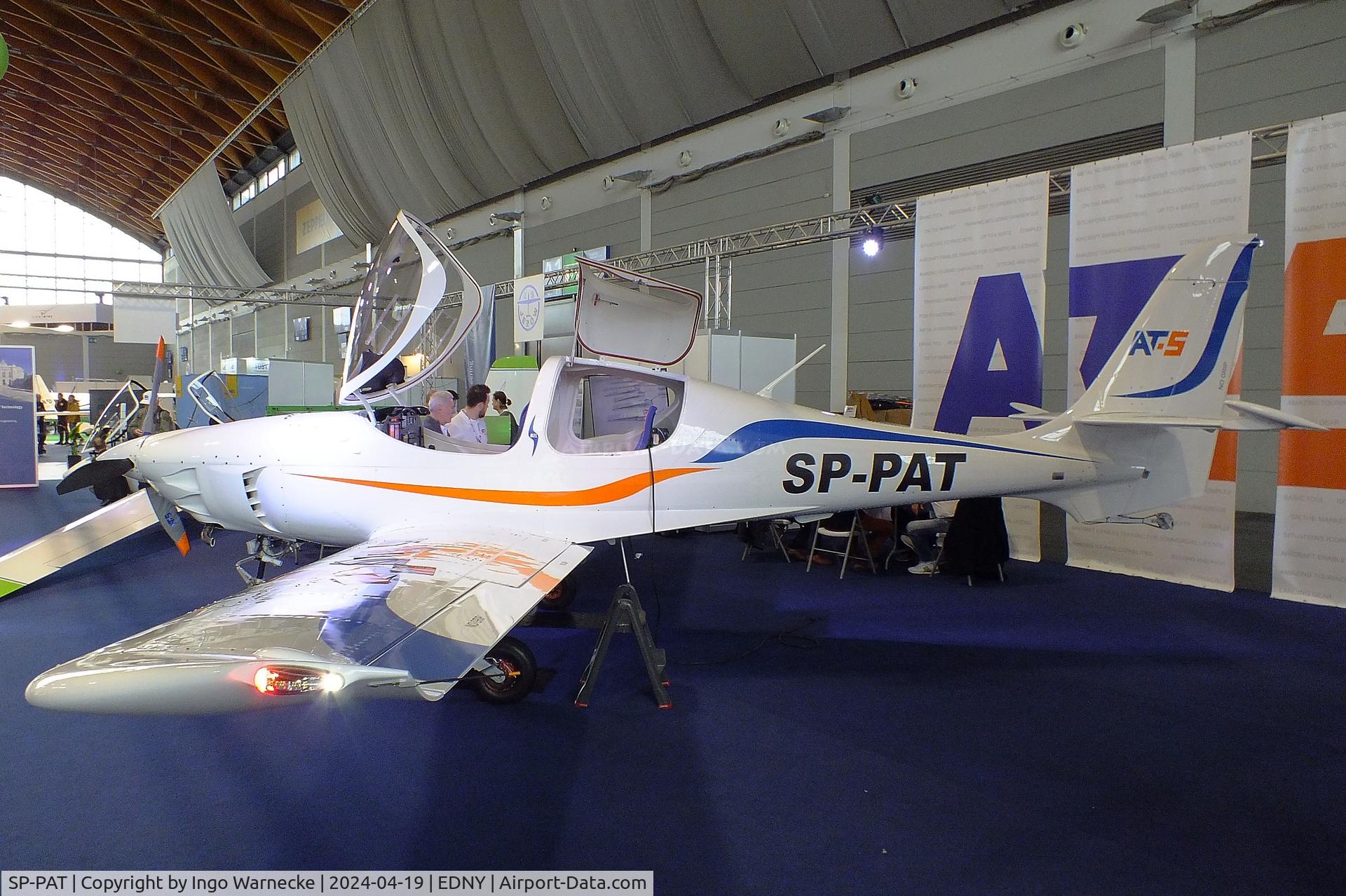 SP-PAT, 2024 AT-P Aviation AT-5 C/N AT5-001, AT-P Aviation AT-5 at the AERO 2024, Friedrichshafen
