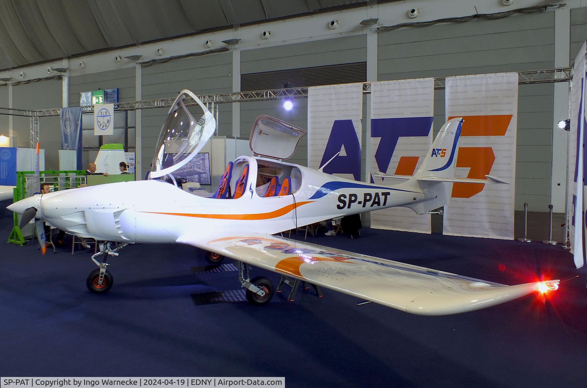 SP-PAT, 2024 AT-P Aviation AT-5 C/N AT5-001, AT-P Aviation AT-5 at the AERO 2024, Friedrichshafen