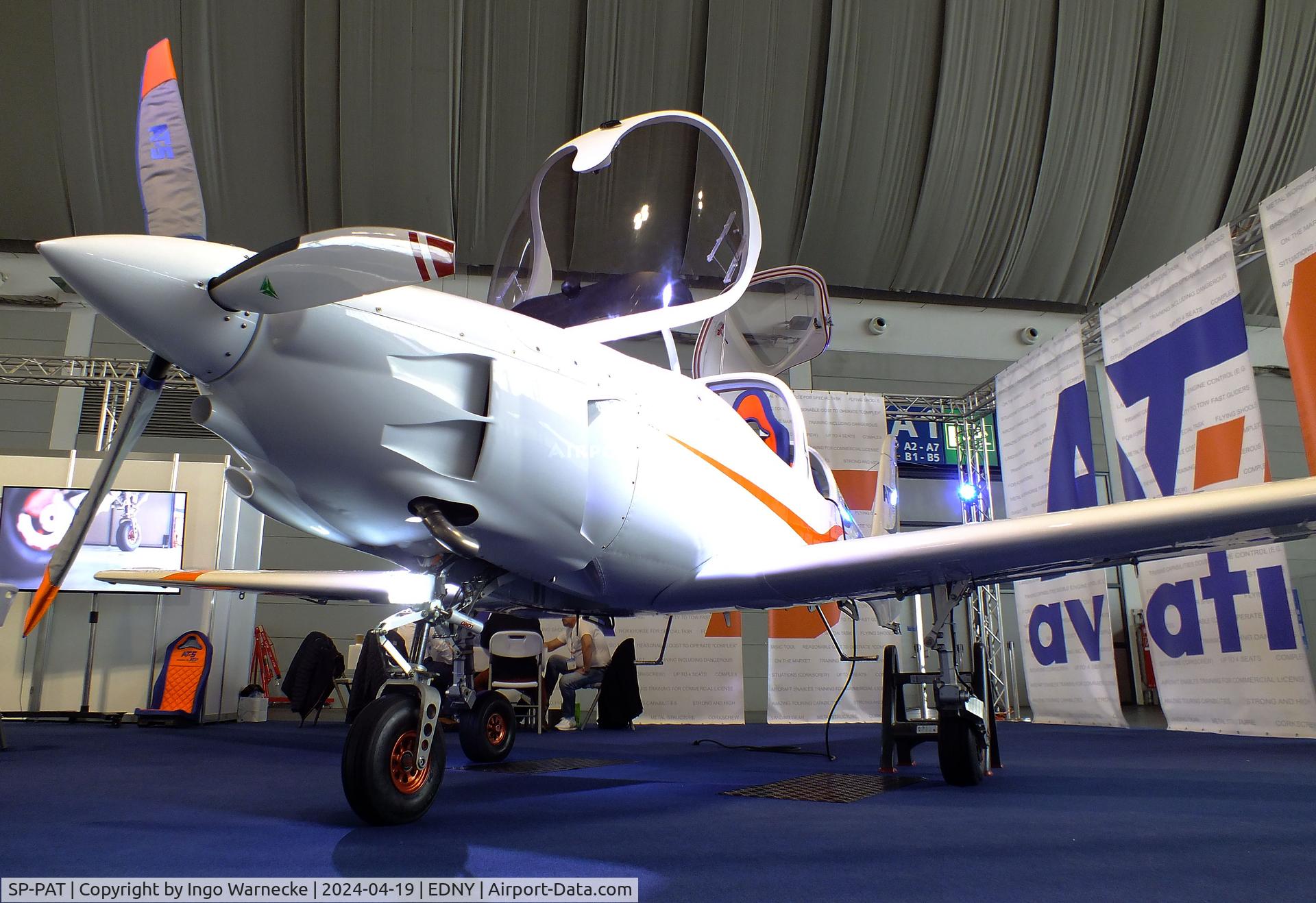 SP-PAT, 2024 AT-P Aviation AT-5 C/N AT5-001, AT-P Aviation AT-5 at the AERO 2024, Friedrichshafen