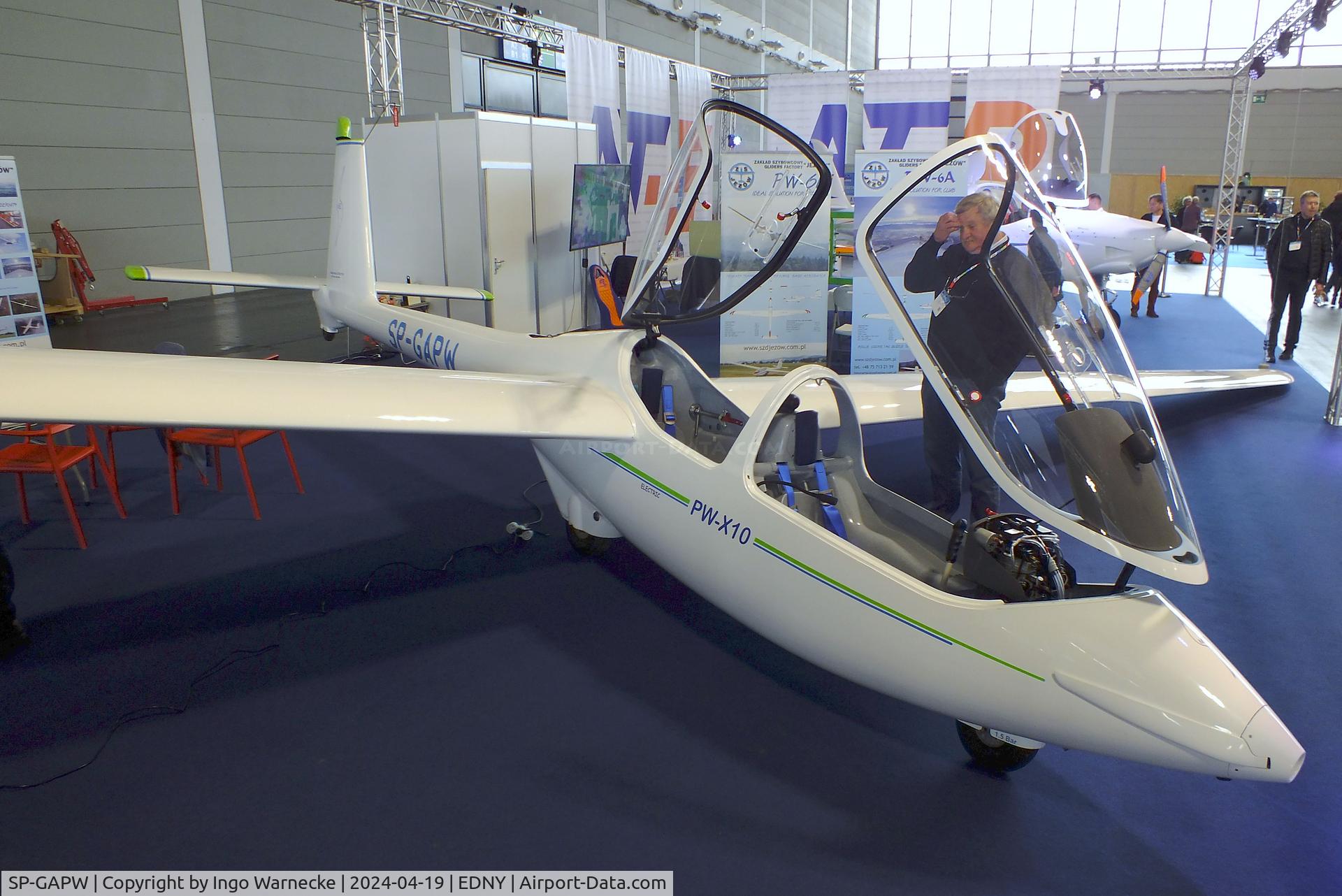 SP-GAPW, SZD Jezow PW-X10 C/N 78.06.05, SZD Jezow PW-X10 at the AERO 2024, Friedrichshafen