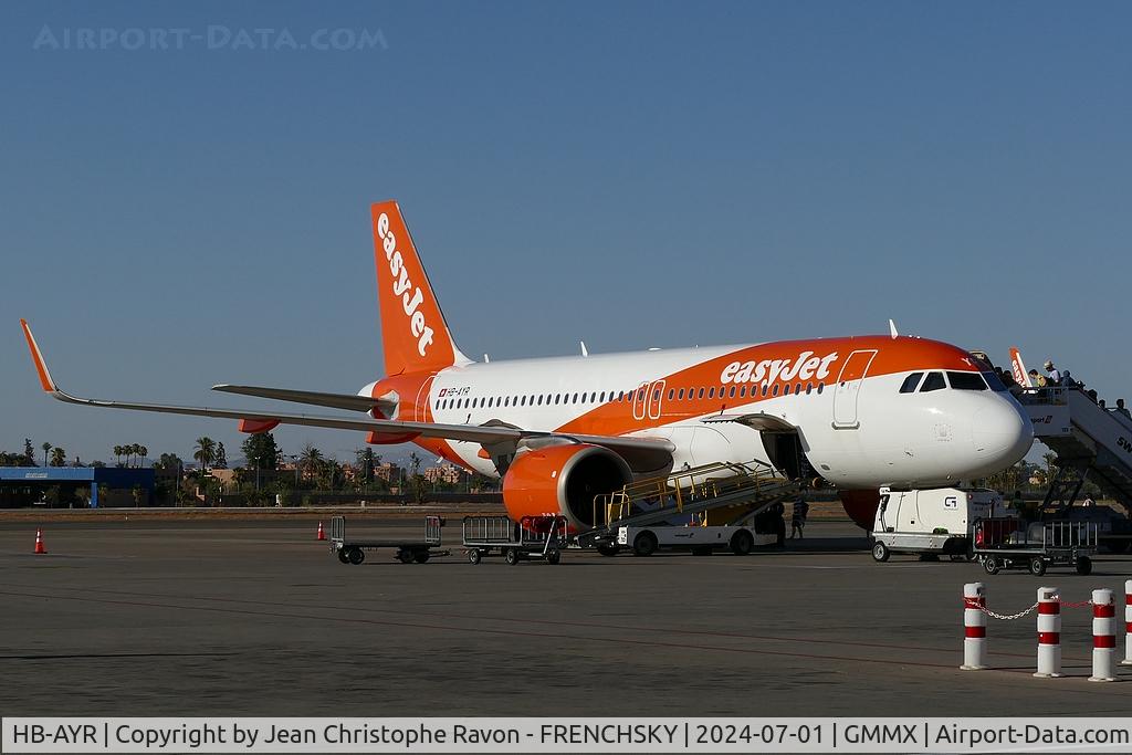 HB-AYR, 2022 Airbus A320-251 Neo C/N 10849, Marrakesh (RAK)	Basel (BSL)	U21254