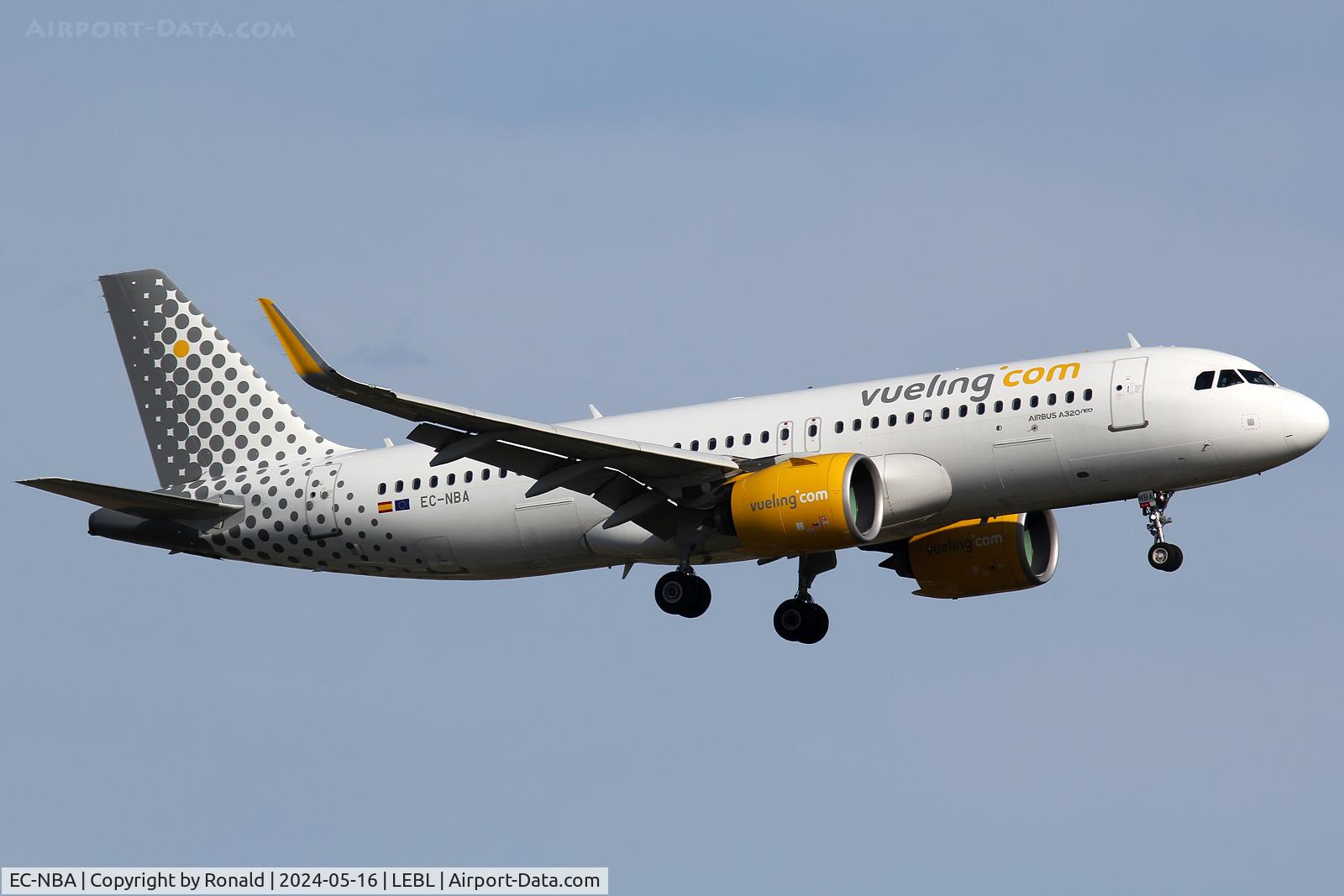 EC-NBA, 2018 Airbus A320-271N C/N 8665, at bcn