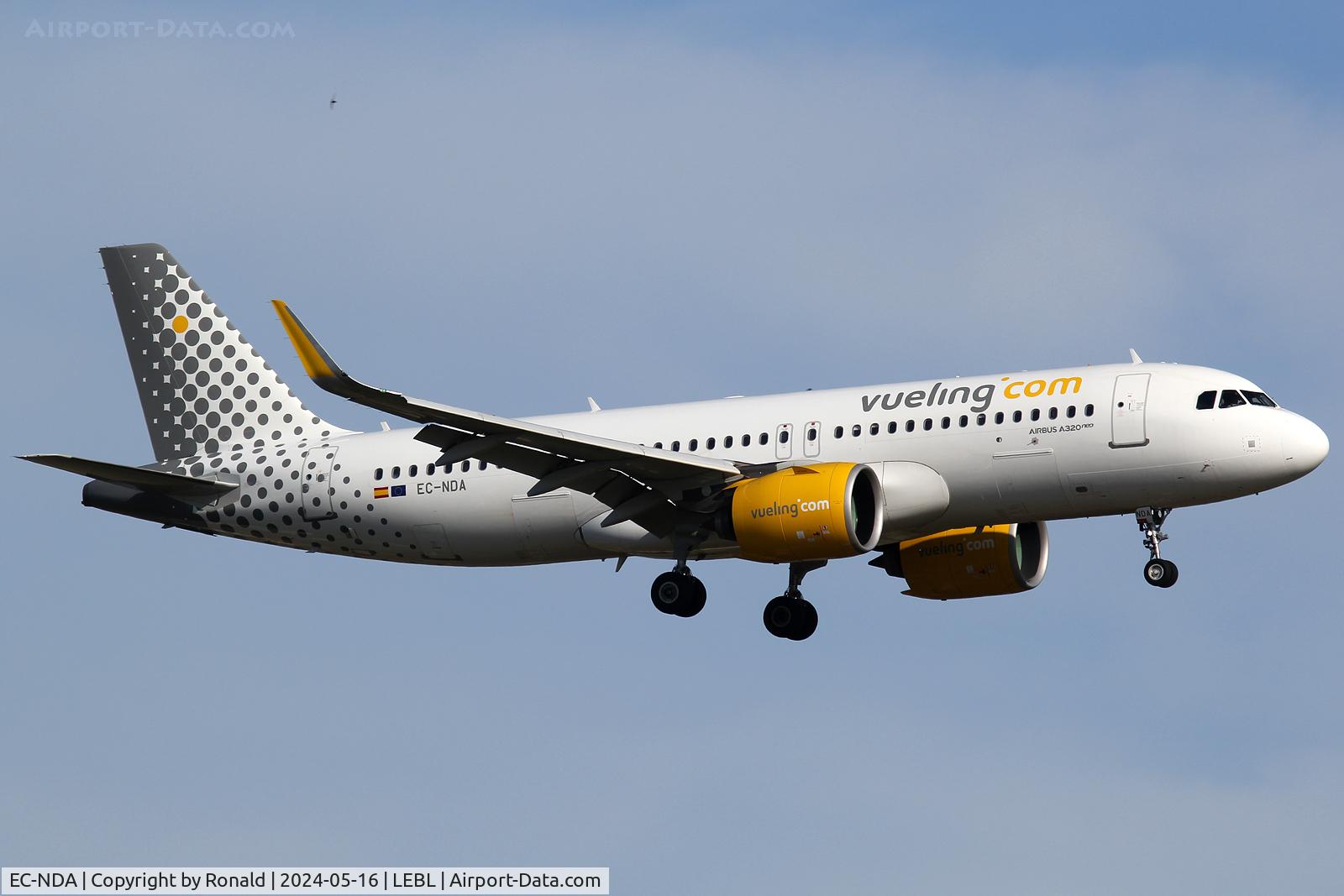 EC-NDA, 2019 Airbus A320-271N C/N 8843, at bcn