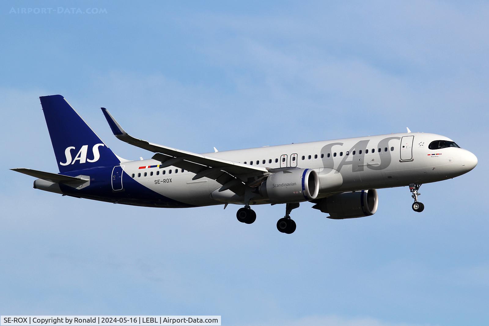 SE-ROX, 2019 Airbus A320-251N C/N 9330, at bcn