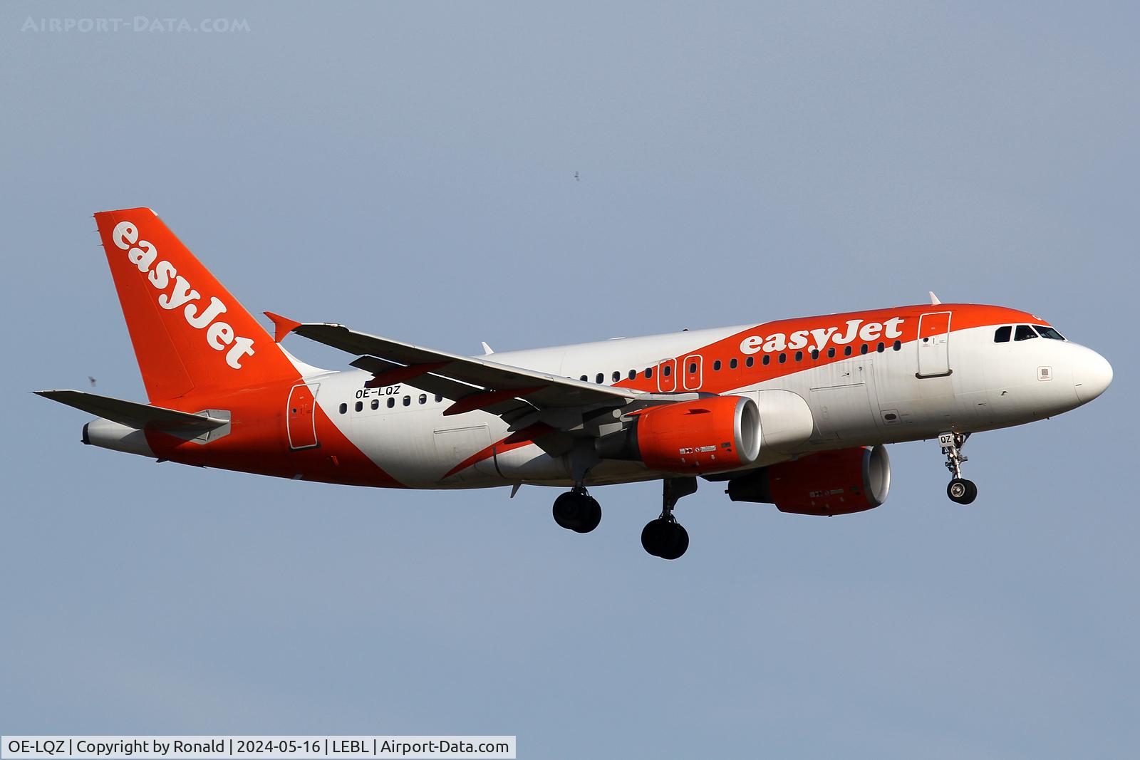 OE-LQZ, 2007 Airbus A319-111 C/N 3059, at bcn