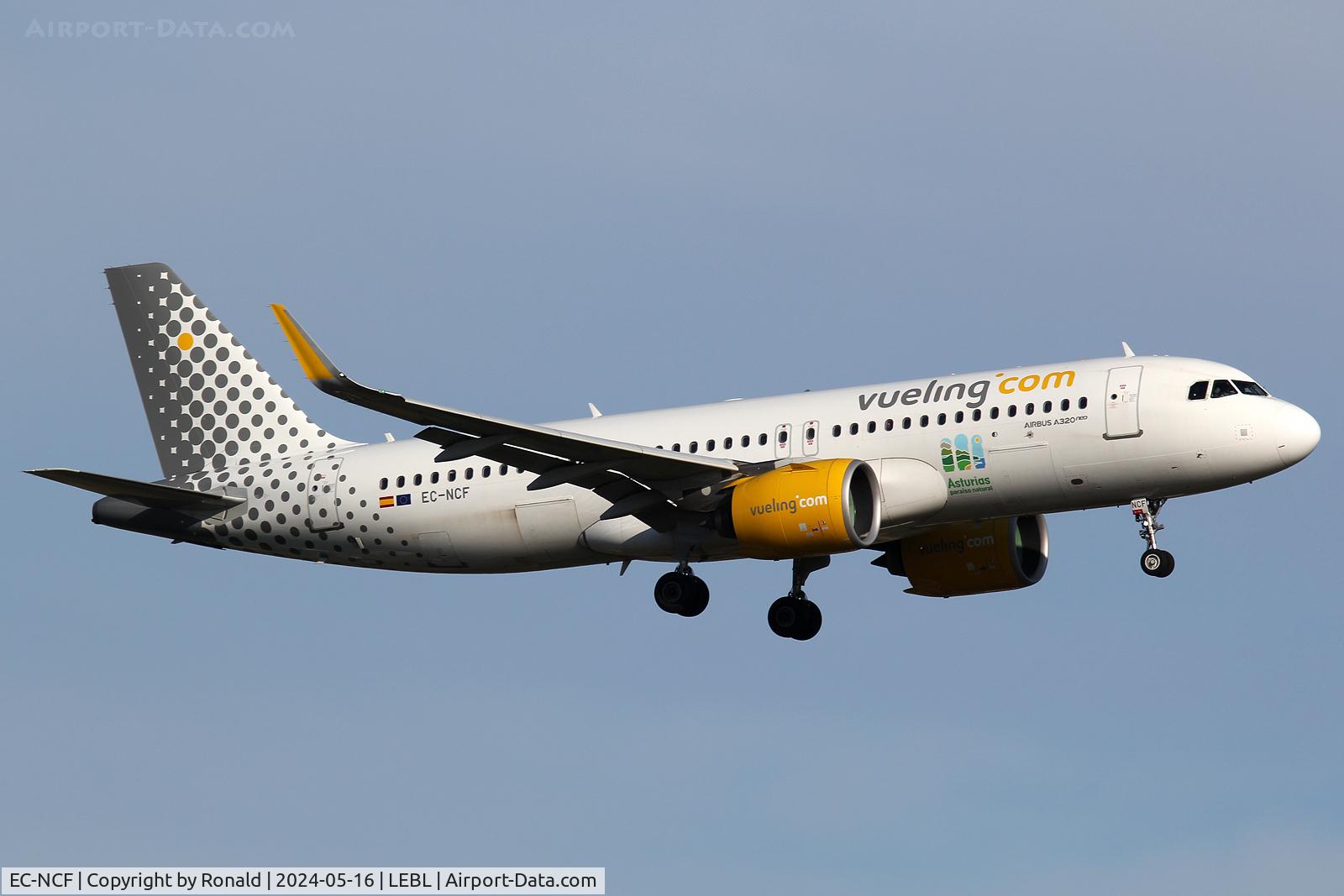 EC-NCF, 2019 Airbus A320-271N C/N 8674, at bcn