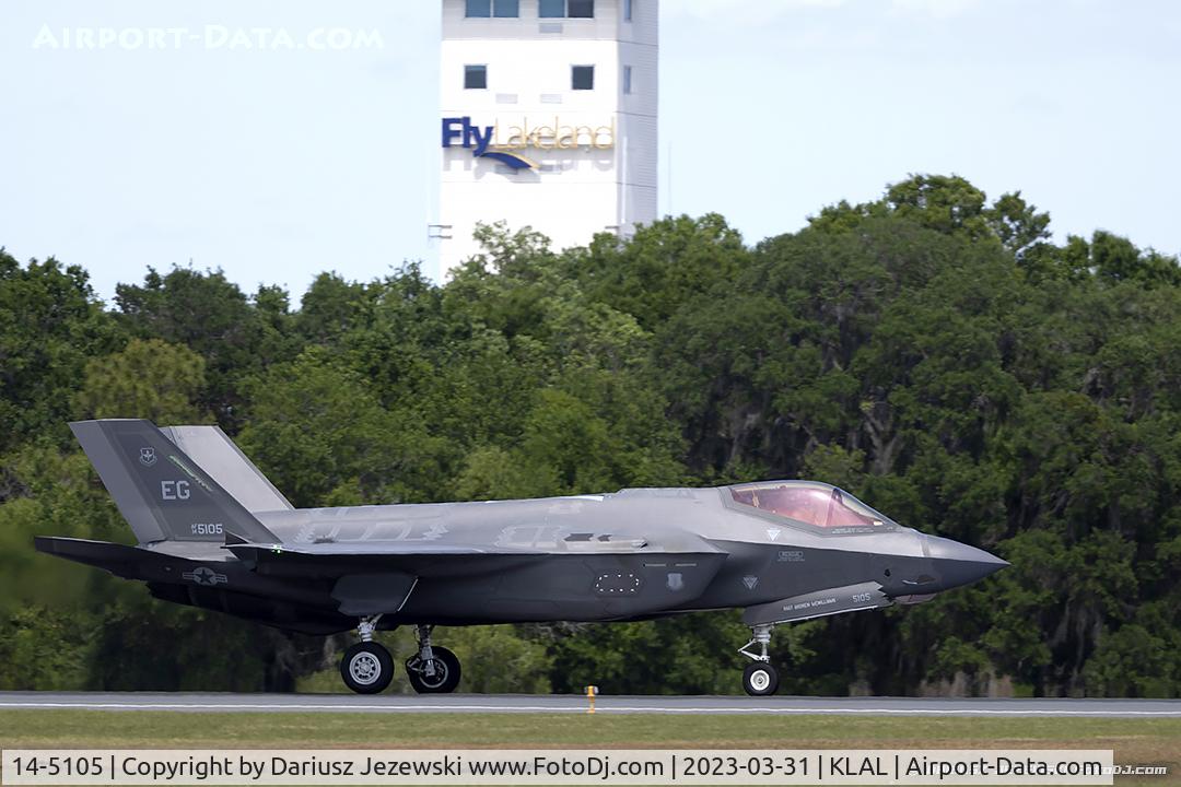 14-5105, 2016 Lockheed Martin F-35A Lightning II C/N AF-106, F-35A Lightning II 14-5105 EG from 58th FS 