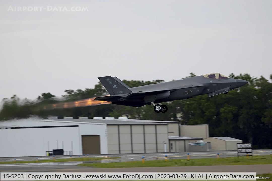 15-5203, Lockheed Martin F-35A Lightning II C/N AF-178, F-35A Lightning II 15-5203 HL from 421st FS 