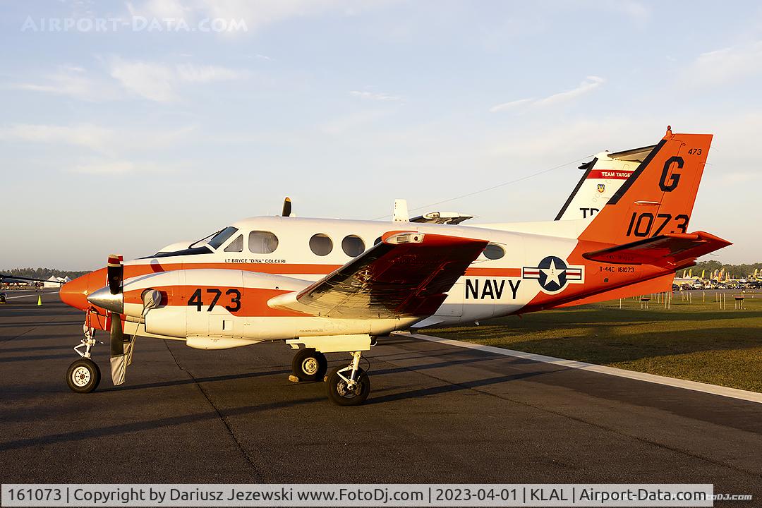 161073, Beechcraft T-44A Pegasus C/N LL-55, T-44C Pegasus 161073 G-473 from VT-31 