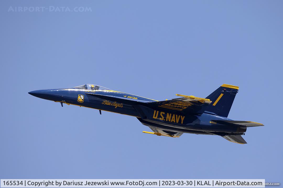165534, Boeing F/A-18E Super Hornet C/N 1460/E007, F/A-18E Super Hornet 165534 C/N 1509 from Blue Angels Demo Team  NAS Pensacola, FL