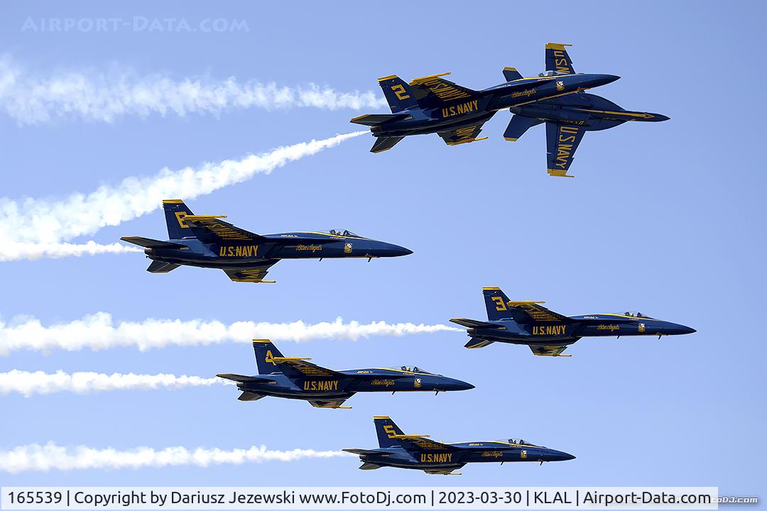 165539, Boeing F/A-18E Super Hornet C/N 1486/E012, F/A-18E Super Hornet 165539 C/N 1477 from Blue Angels Demo Team  NAS Pensacola, FL
