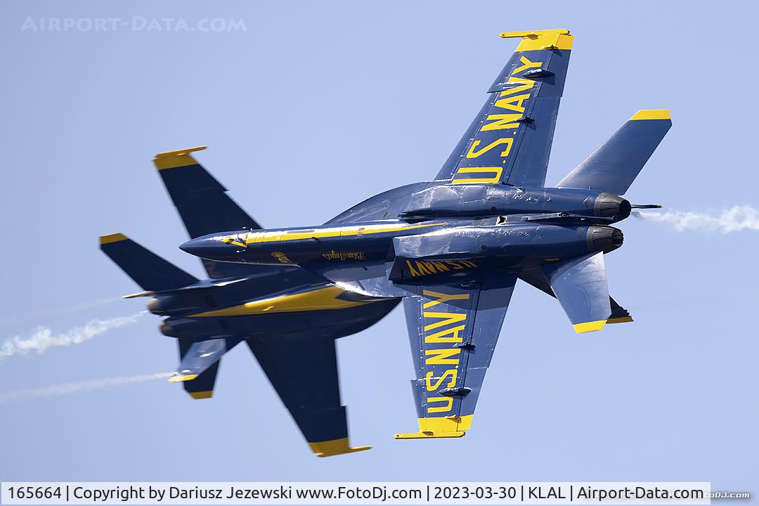 165664, Boeing F/A-18E Super Hornet C/N 1513/E018, F/A-18E Super Hornet 165664 C/N 1488 from Blue Angels Demo Team  NAS Pensacola, FL