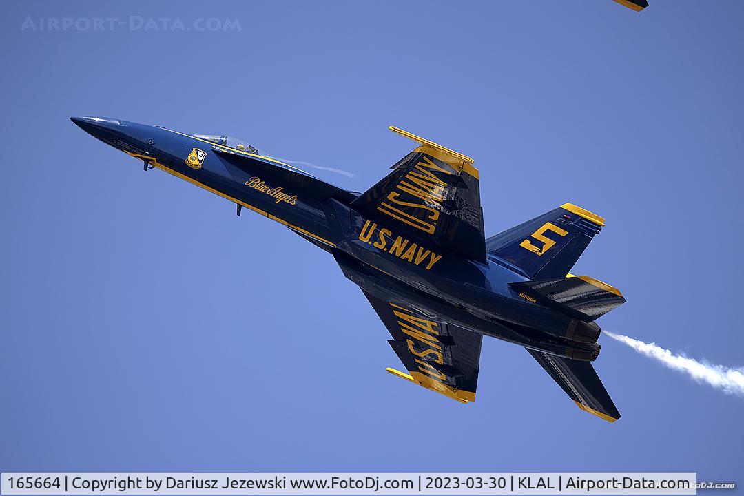 165664, Boeing F/A-18E Super Hornet C/N 1513/E018, F/A-18E Super Hornet 165664 C/N 1488 from Blue Angels Demo Team  NAS Pensacola, FL