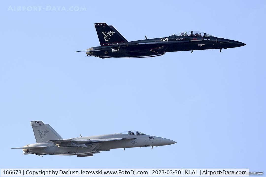 166673, Boeing F/A-18F Super Hornet C/N F151, F/A-18F Super Hornet 166673 XE-1 from VX-9 