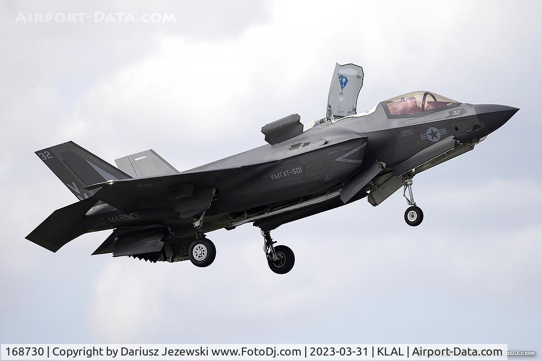 168730, 2013 Lockheed Martin F-35B Lightning II C/N BF-32, F-35B Lightning II 168730 VM-32 from VMFAT-501 