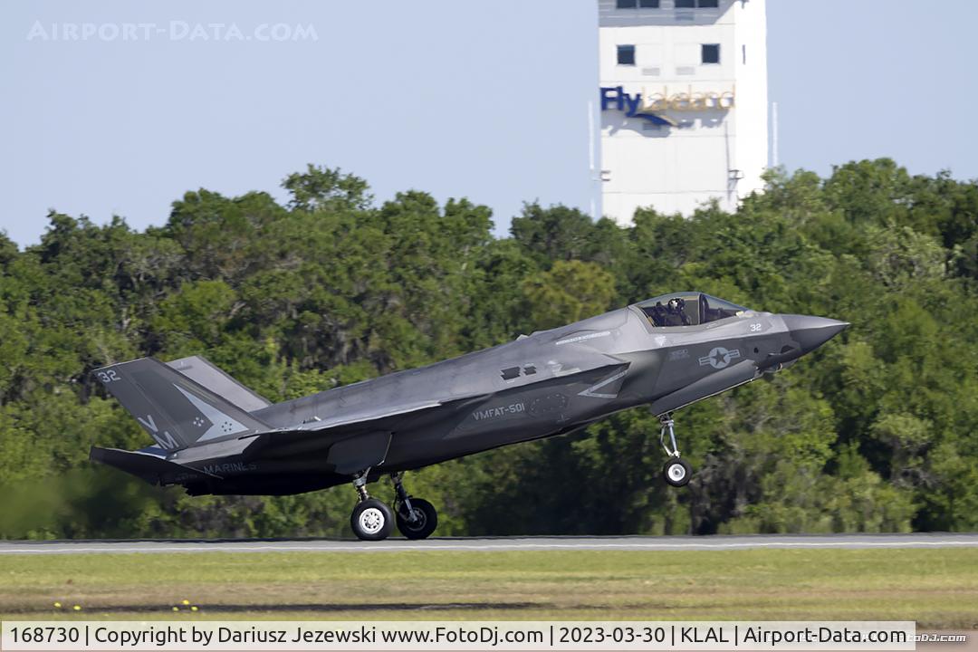 168730, 2013 Lockheed Martin F-35B Lightning II C/N BF-32, F-35B Lightning II 168730 VM-32 from VMFAT-501 