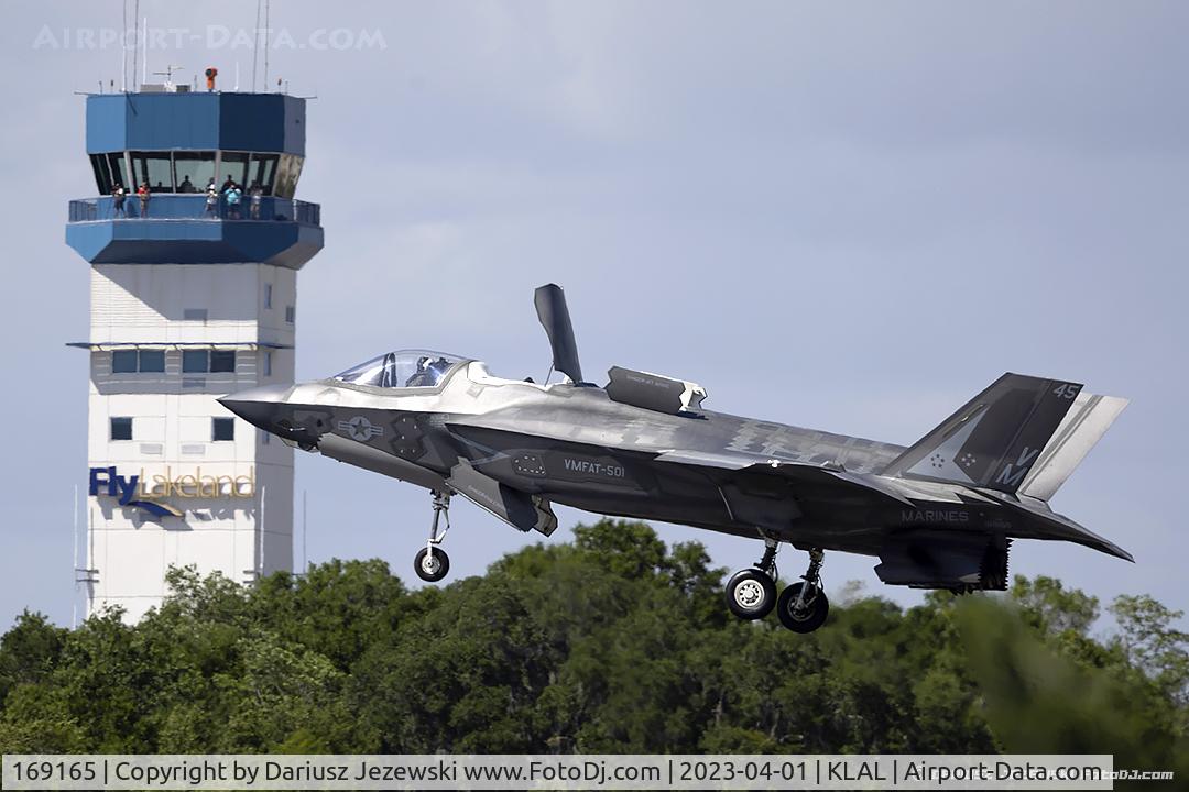 169165, 2015 Lockheed Martin F-35B Lightning II C/N BF-45, F-35B Lightning II 169165 VM-45 from VMFAT-501 