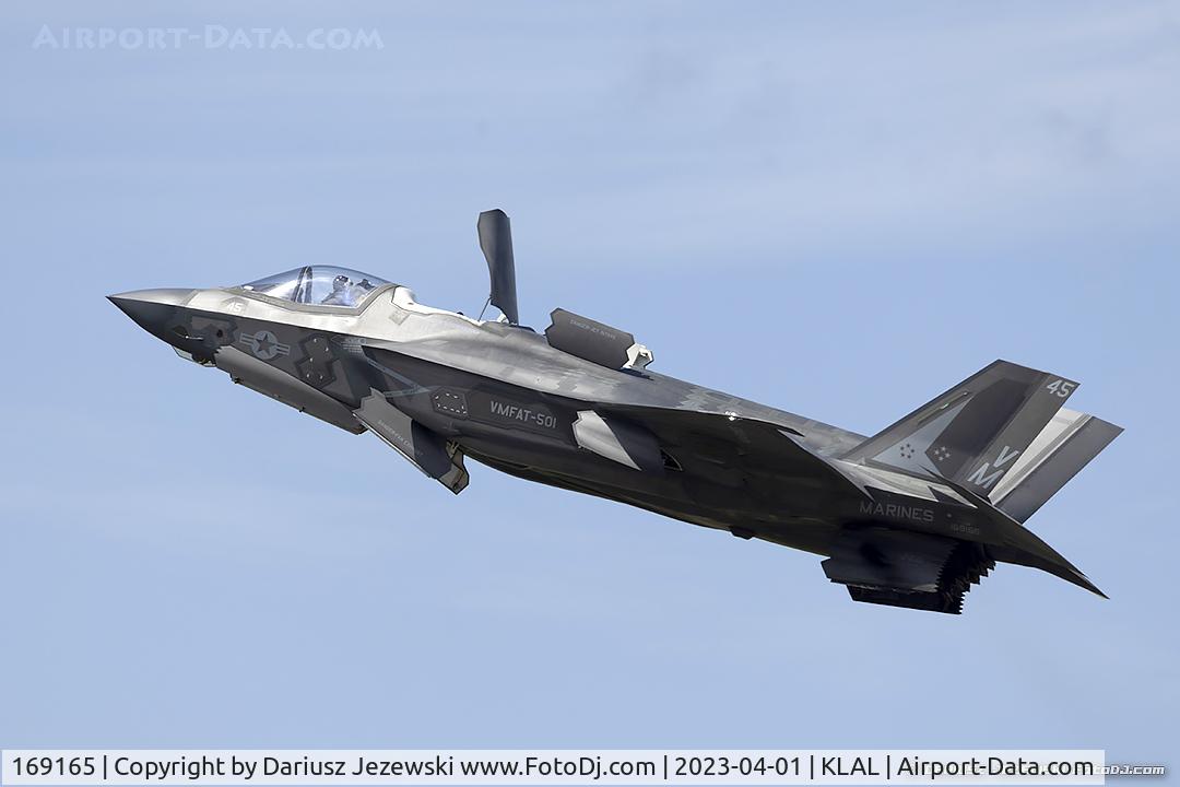 169165, 2015 Lockheed Martin F-35B Lightning II C/N BF-45, F-35B Lightning II 169165 VM-45 from VMFAT-501 