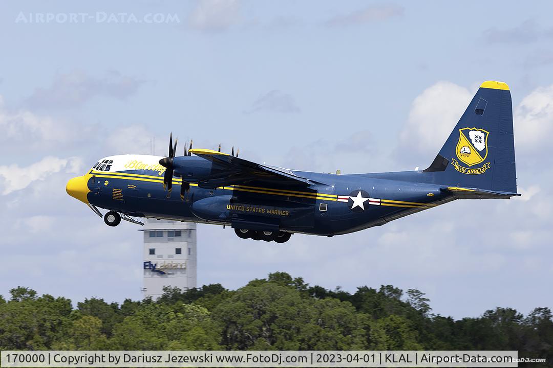 170000, 1999 Lockheed Martin C-130J Hercules C.5 C/N 382-5483, C-130J Hercules 170000 E-116 from Blue Angels Demo Team  NAS Pensacola, FL