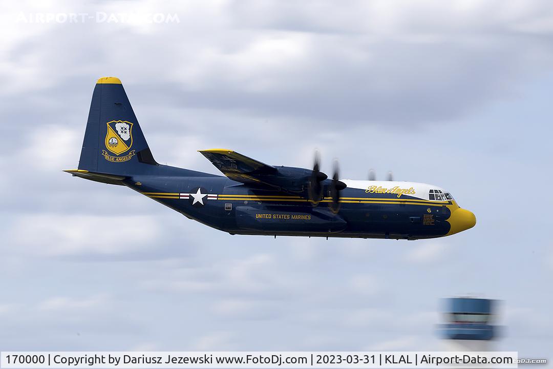 170000, 1999 Lockheed Martin C-130J Hercules C.5 C/N 382-5483, C-130J Hercules 170000 E-116 from Blue Angels Demo Team  NAS Pensacola, FL