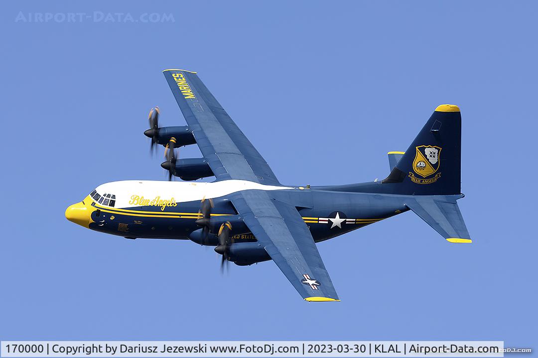 170000, 1999 Lockheed Martin C-130J Hercules C.5 C/N 382-5483, C-130J Hercules 170000 E-116 from Blue Angels Demo Team  NAS Pensacola, FL