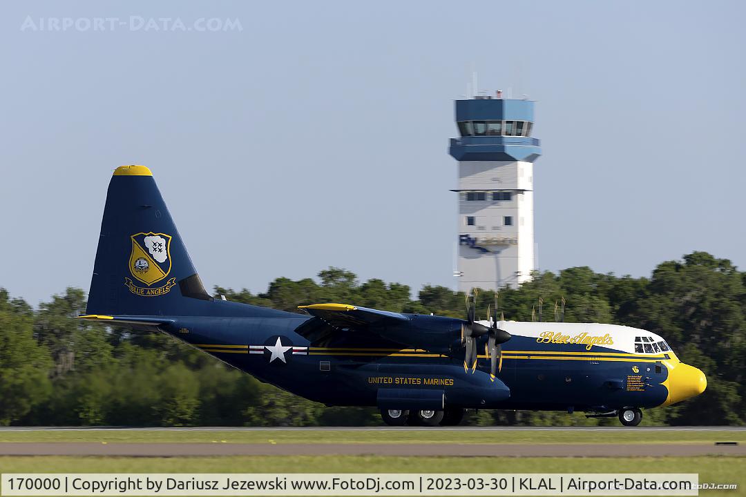 170000, 1999 Lockheed Martin C-130J Hercules C.5 C/N 382-5483, C-130J Hercules 170000 E-116 from Blue Angels Demo Team  NAS Pensacola, FL