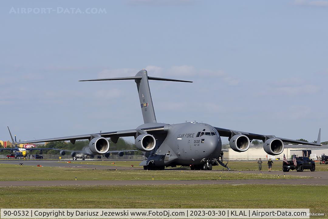 90-0532, 1990 McDonnell Douglas C-17A Globemaster III C/N P-7, C-17A Globemaster 90-0532  from  446th AW McChord AFB, WA