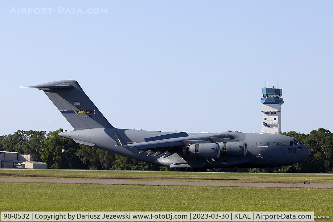 90-0532, 1990 McDonnell Douglas C-17A Globemaster III C/N P-7, C-17A Globemaster 90-0532  from  446th AW McChord AFB, WA