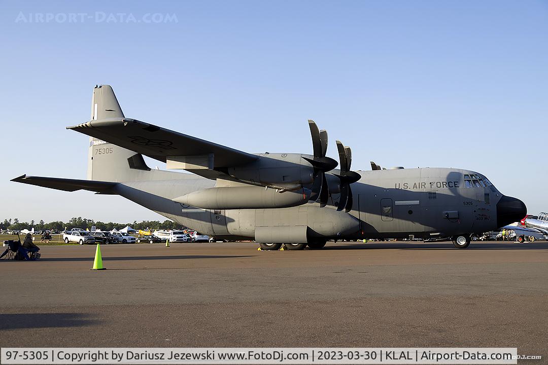 97-5305, 1997 Lockheed WC-130J Hercules C/N 382-5475, WC-130J Hercules 97-5305  from 53rd WRS 