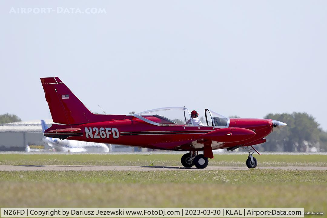 N26FD, 1978 SIAI-Marchetti SF-260 C/N 413, Siai-Marchetti F-260C  C/N 413, N26FD