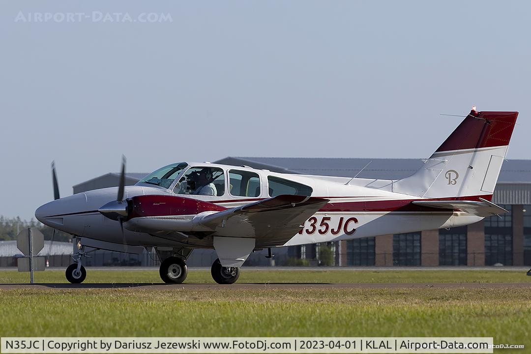 N35JC, 1964 Beech 95-B55 (T42A) Baron C/N TC-828, Beech 95-B55 Baron  C/N TC-828, N35JC