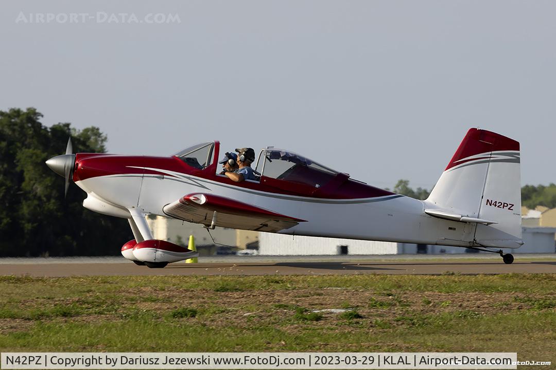 N42PZ, 2007 Van's RV-7 C/N 72404, Vans RV-7  C/N 72404, N42PZ