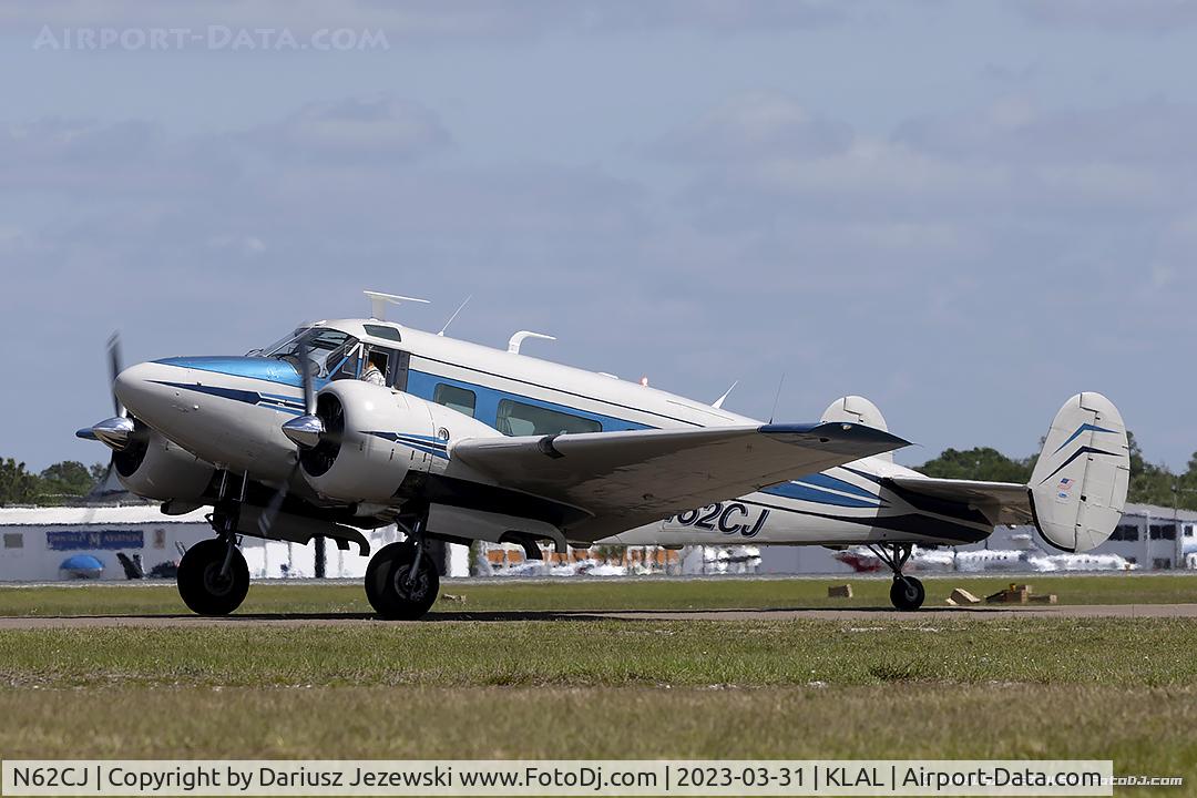 N62CJ, 1962 Beech H-18 C/N BA-633, Beech H18 Twin Beech  C/N BA-633, N62CJ