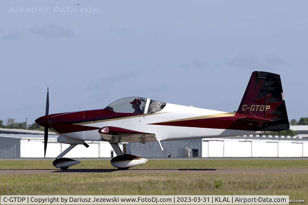 C-GTDP, 2011 Vans RV-9 C/N 91458, Vans RV-9A  C/N 91458, C-GTDP