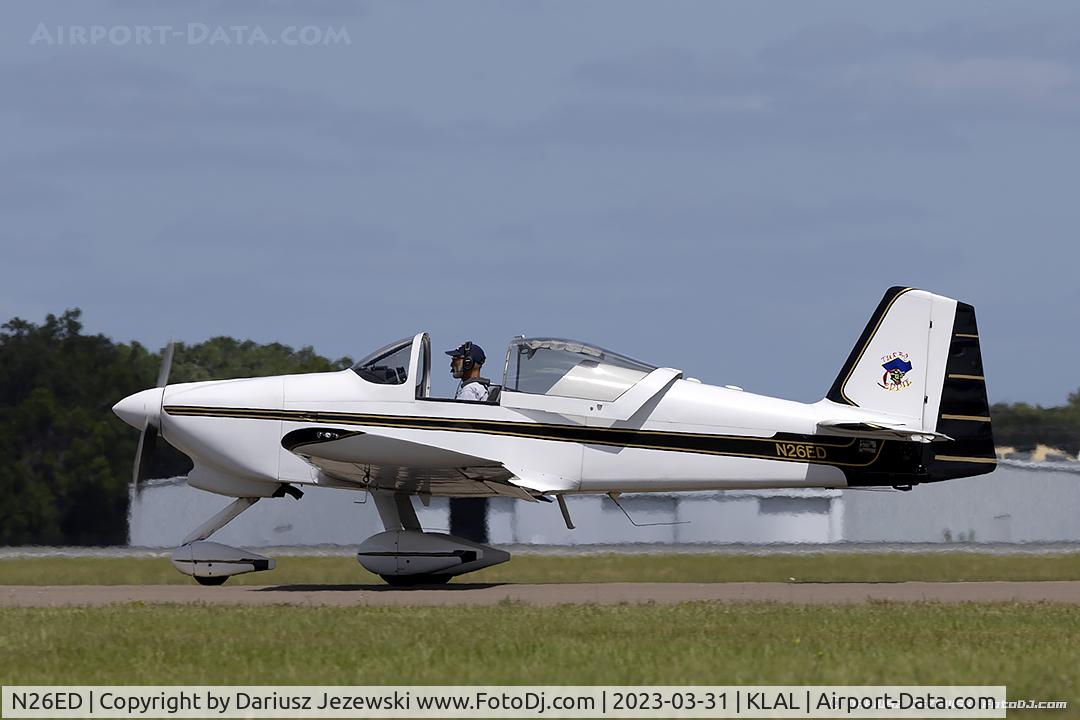 N26ED, 1999 Van's RV-6A C/N 24840, Vans RV-6A  C/N 24840, N26ED