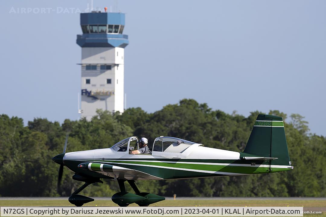 N72GS, 2007 Vans RV-7A C/N 70473, Vans RV-7A  C/N 70473, N72GS