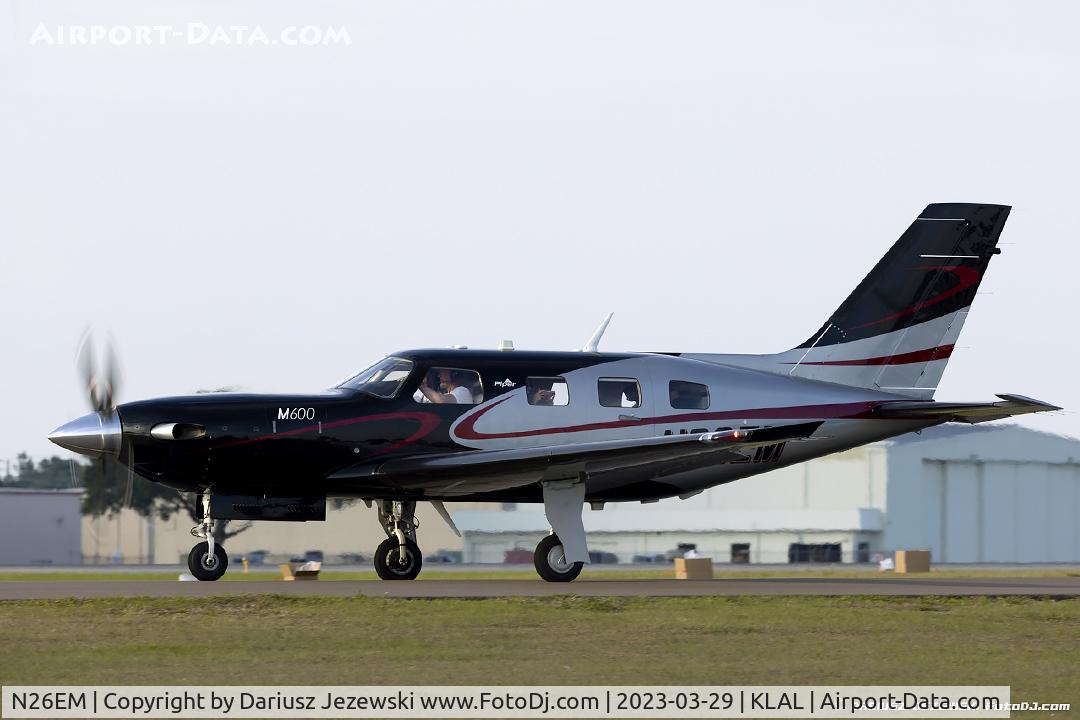N26EM, 2018 Piper PA-46-600TP (M600) C/N 4698081, Piper PA-46-600TP Meridian M600  C/N 4698081, N26EM