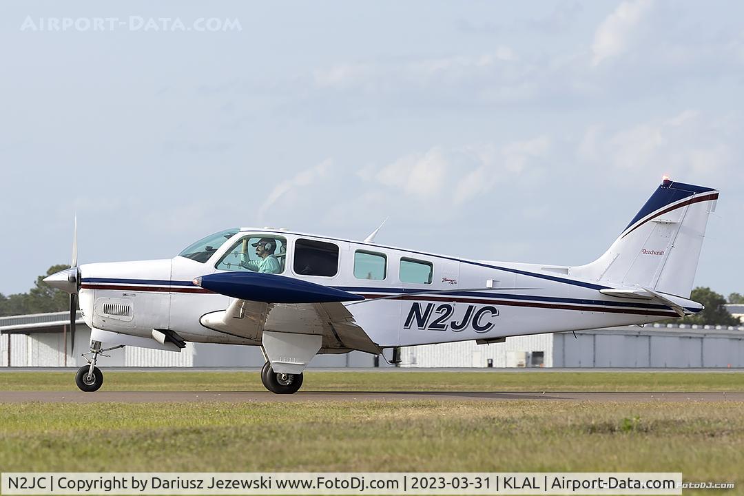 N2JC, 1984 Beech A36 Bonanza 36 C/N E-2172, Beech A36 Bonanza  C/N E-2172, N2JC