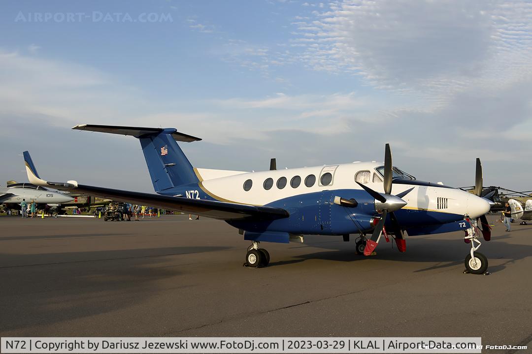 N72, 1988 Beech 300 Super King Air C/N FF-7, Beech 300 Super King Air  C/N FF-7, N72