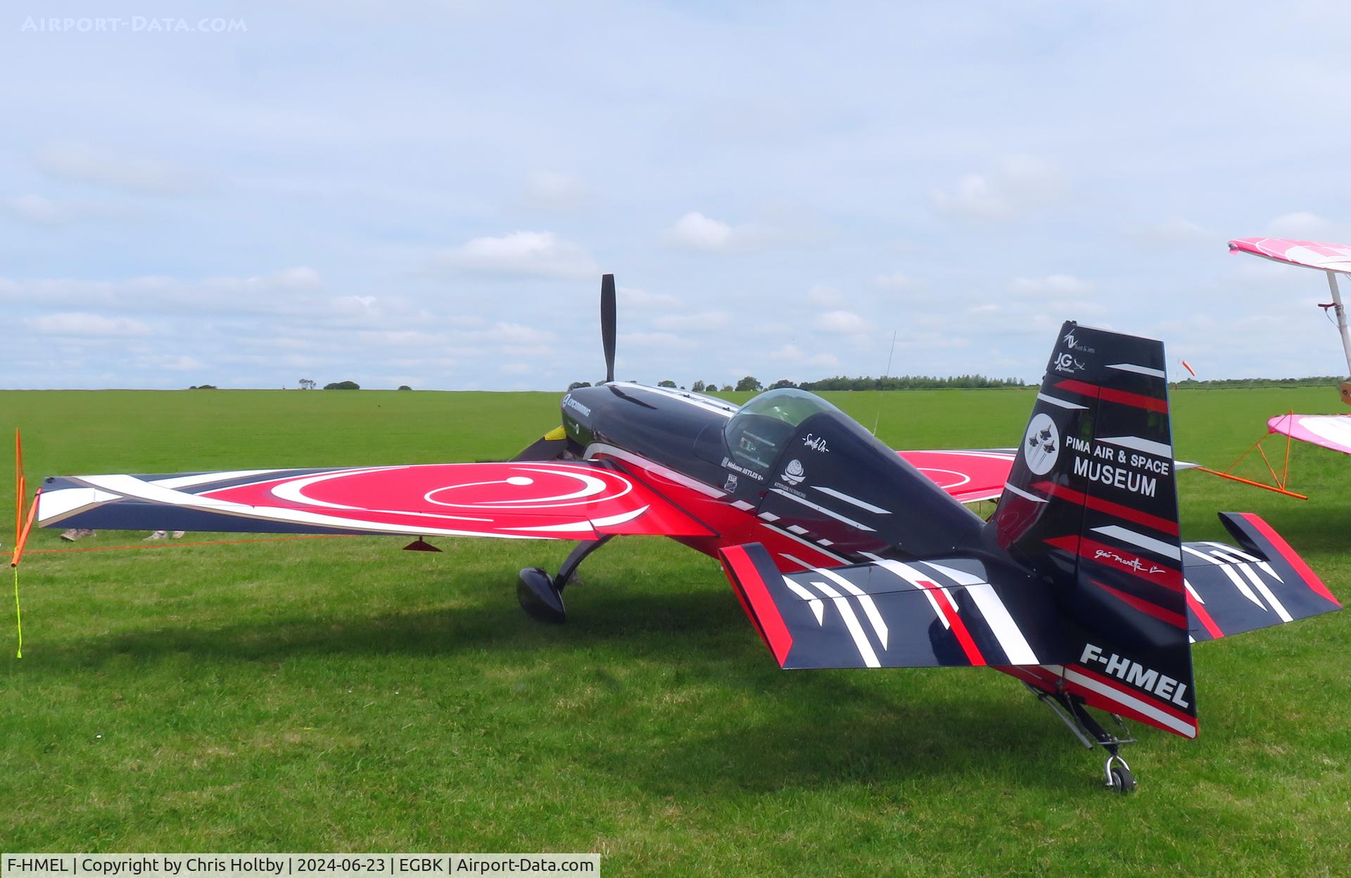 F-HMEL, Extra EA-330SC C/N SC065, At the Sywell Airshow 2024