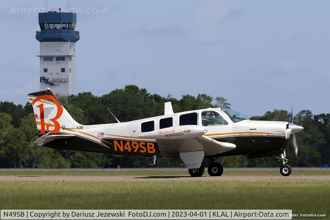 N49SB, Beech A36AT Bonanza 36 C/N E-2661, Beech A36 Bonanza  C/N E-2661, N49SB