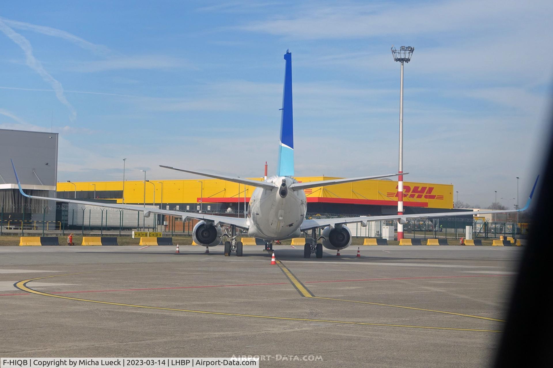 F-HIQB, 2007 Boeing 737-8AS C/N 33641, At Budapest