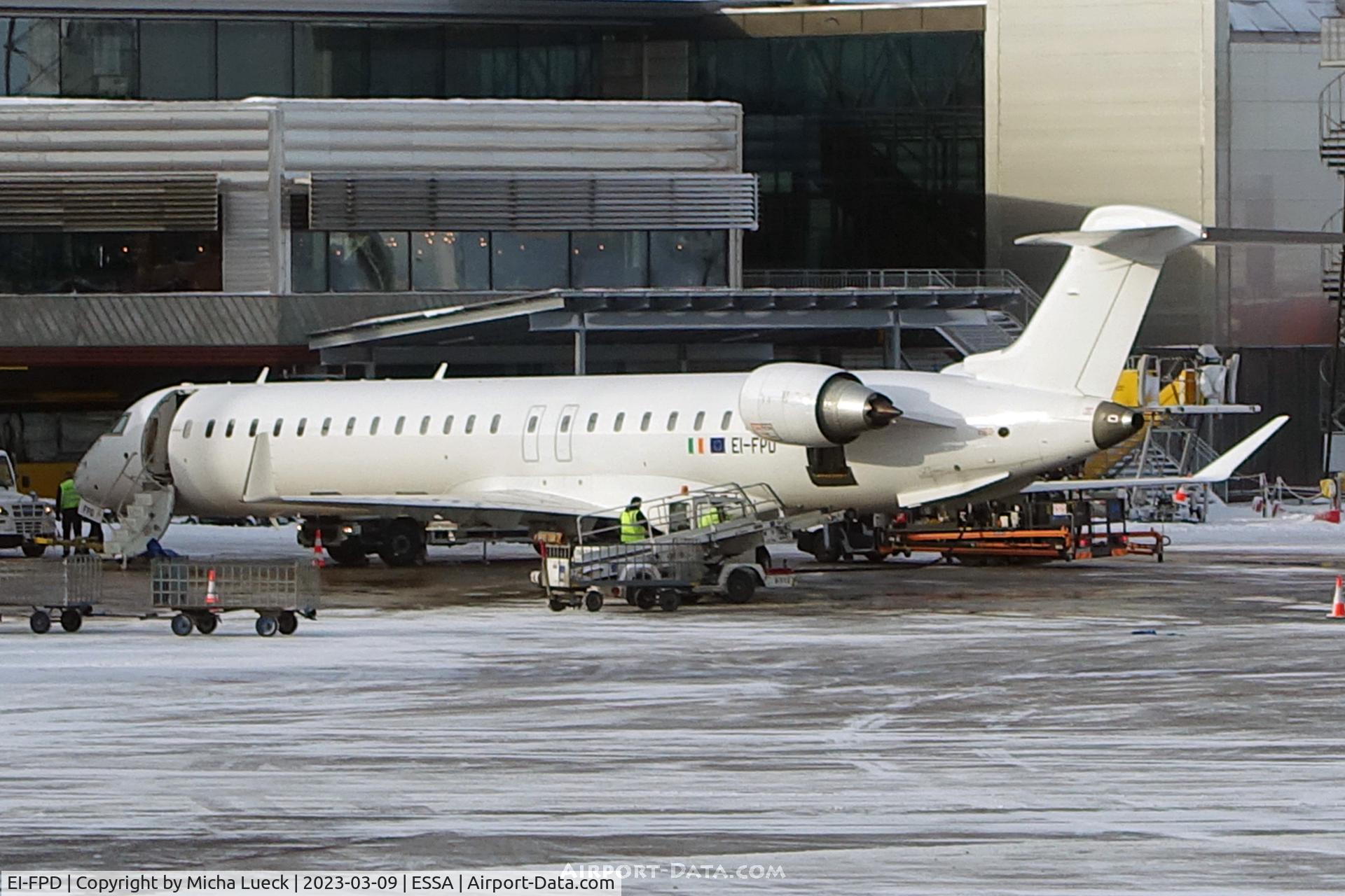 EI-FPD, 2016 Bombardier CRJ-900LR (CL-600-2D24) C/N 15401, At Arlanda