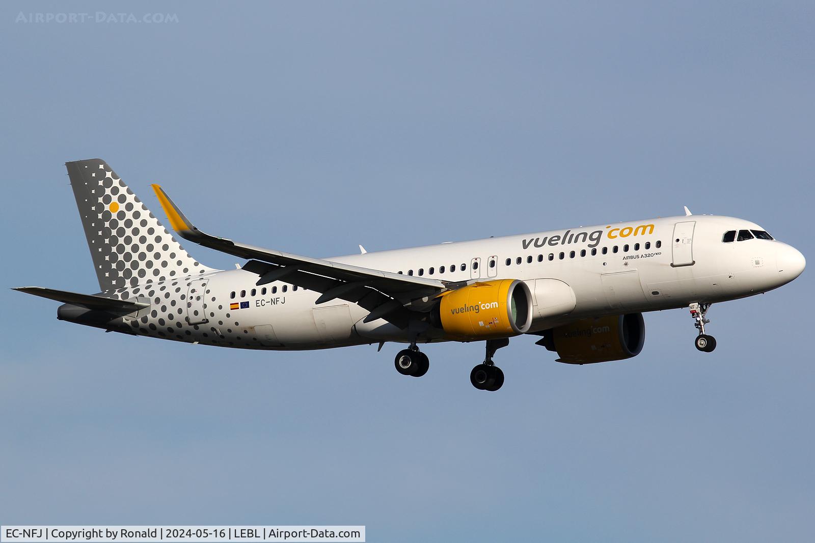 EC-NFJ, 2019 Airbus A320-271N C/N 9144, at bcn