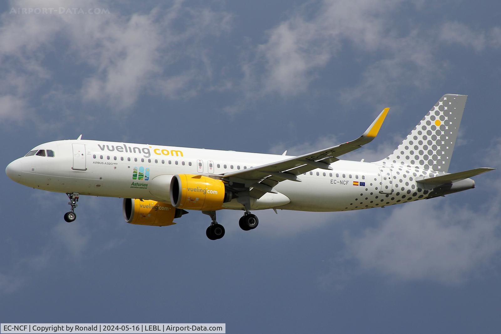 EC-NCF, 2019 Airbus A320-271N C/N 8674, at bcn