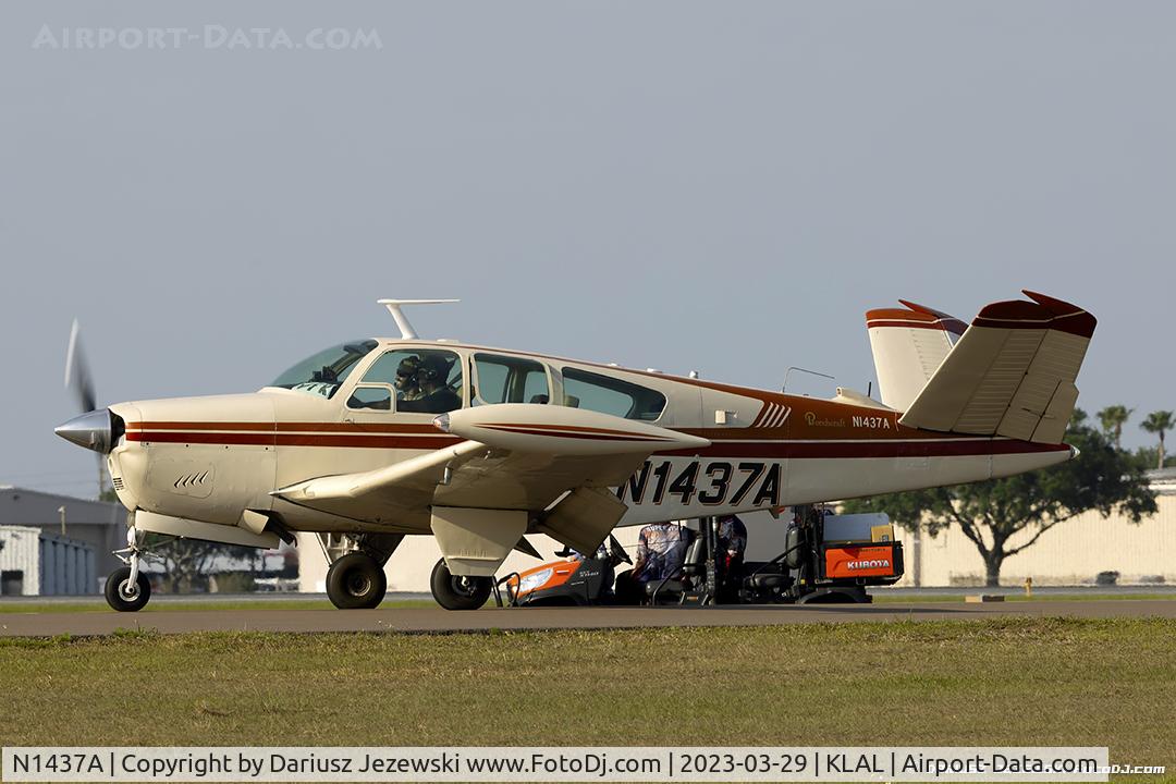 N1437A, 1969 Beech V35A Bonanza C/N D-9013, Beech V35 Bonanza  C/N D-9013, N1437A
