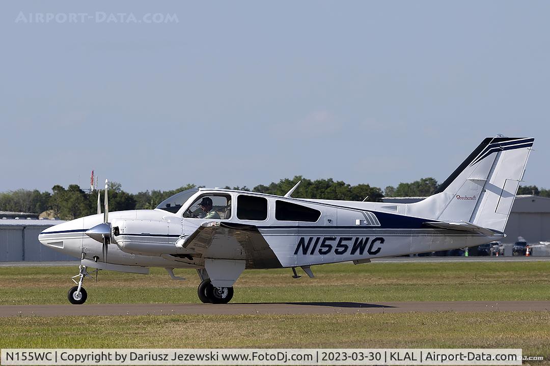 N155WC, 1969 Beech E-55 Baron C/N TE-1193, Beech E55 Baron  C/N TE-1193, N155WC